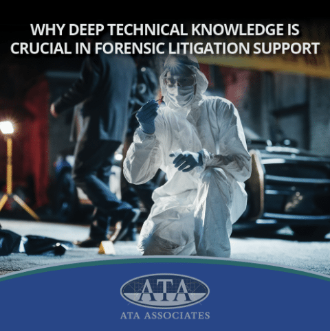 deep forensic knowledge is crucical in forensic investigation | ATA Associates