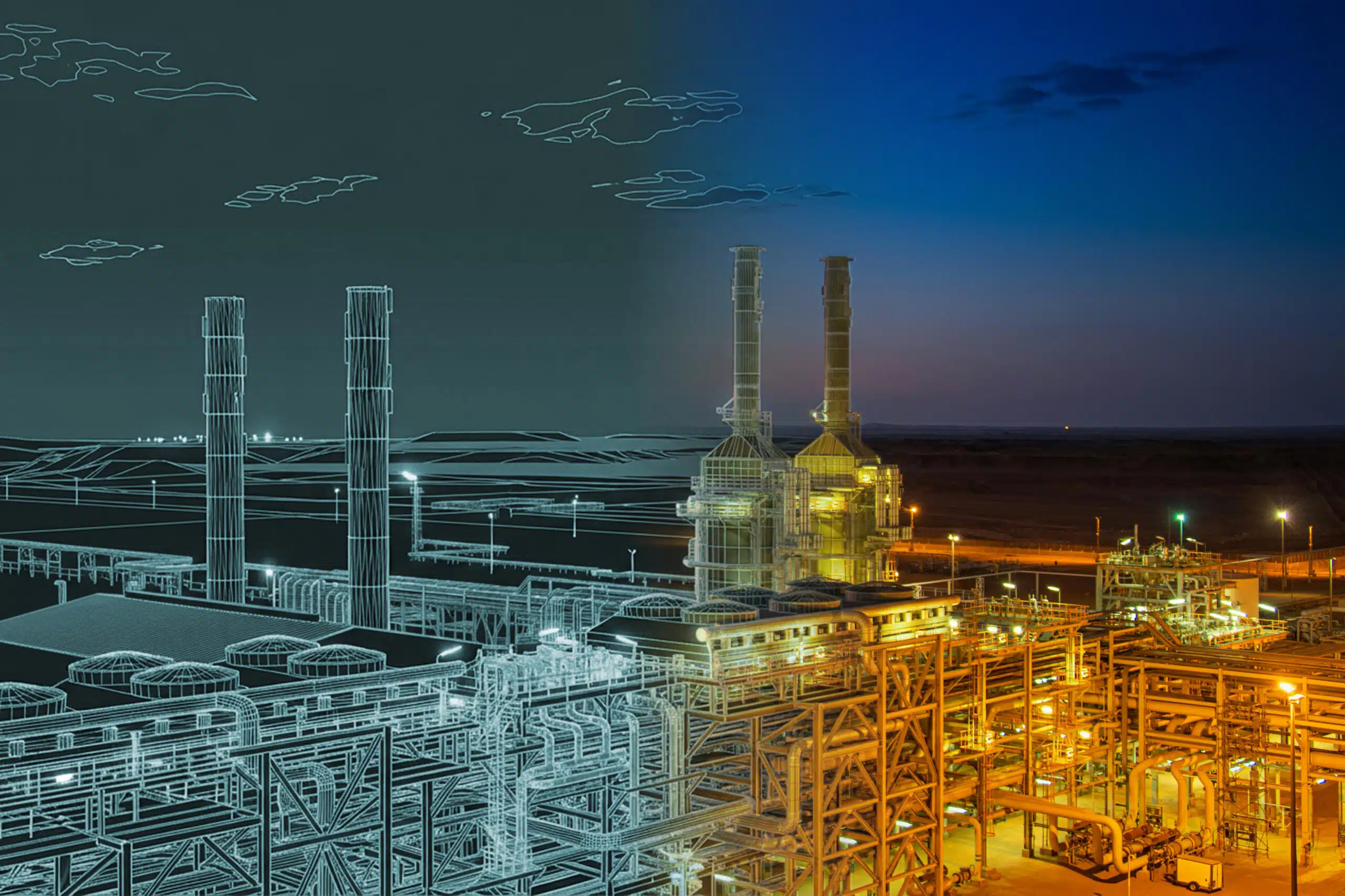 Processing Plant 3D overlay